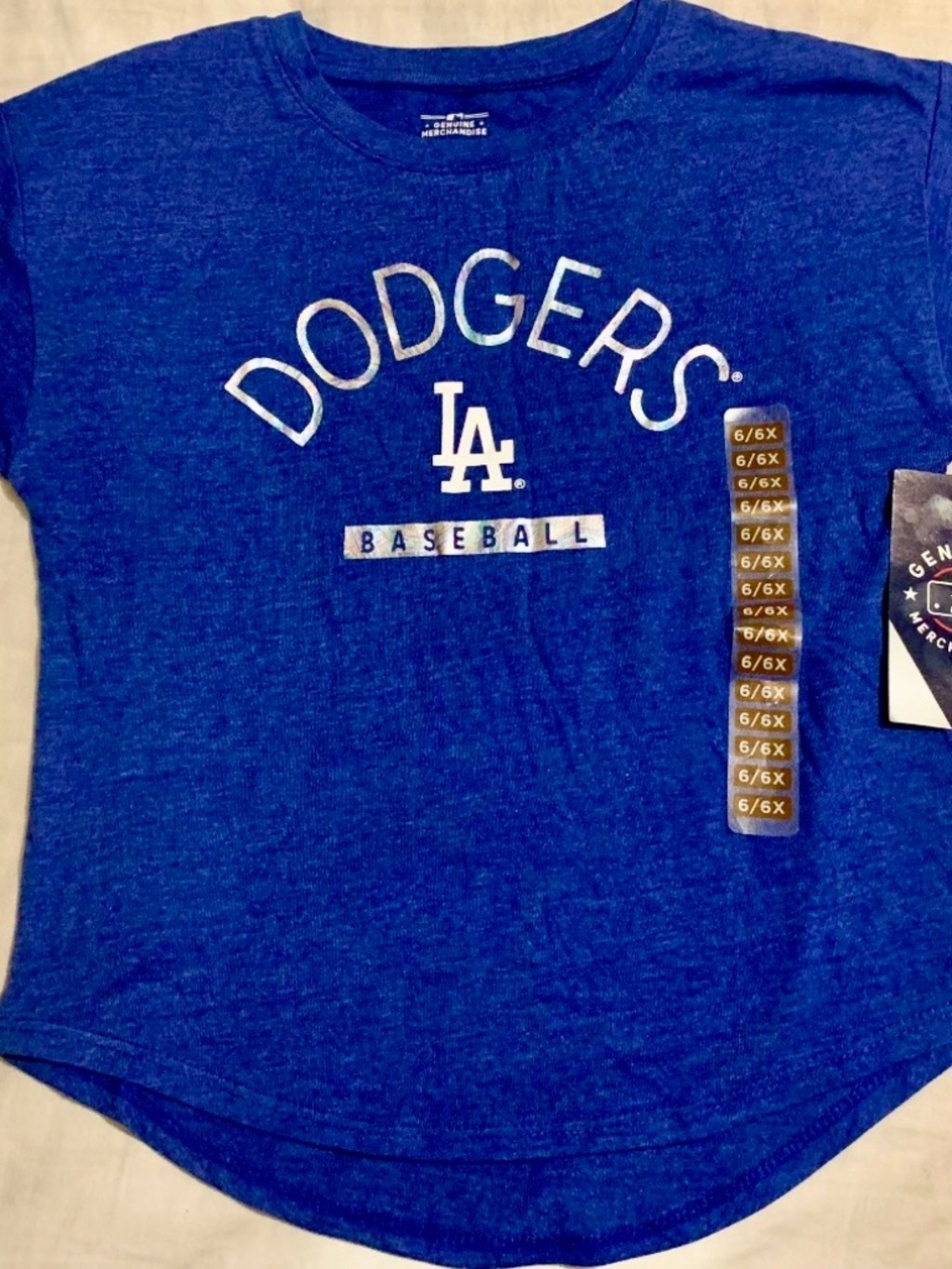 LA Dodgers MLB girls t-shirt